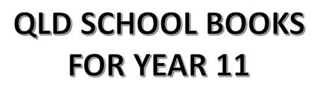Picture for category QLD School Books for Year 11