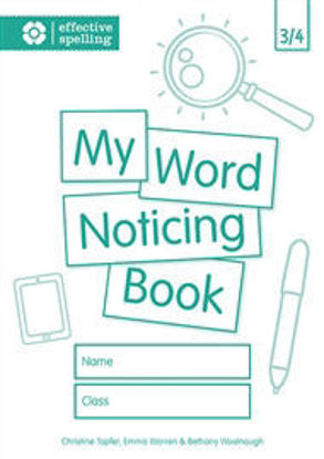 Picture of My Word Noticing Book 3/4