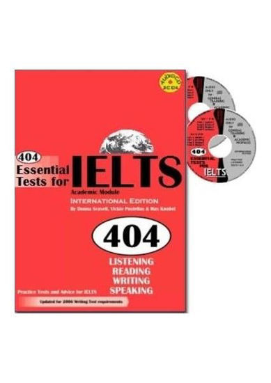 Picture of 404 Essential Tests For IELTS – Academic Module (Book & CDs)