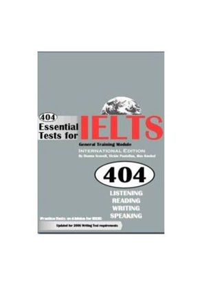 圖片 404 Essential Tests For IELTS – General Training Module (Book only)
