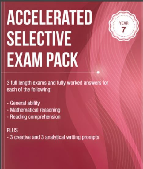 Picture of Accelerated Selective Exam Pack