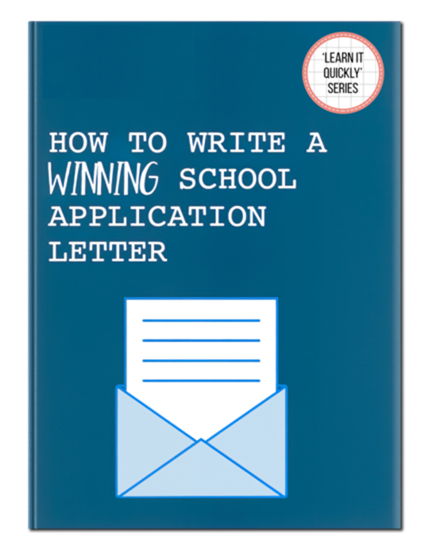 Picture of How To Write A Winning School Application Letter