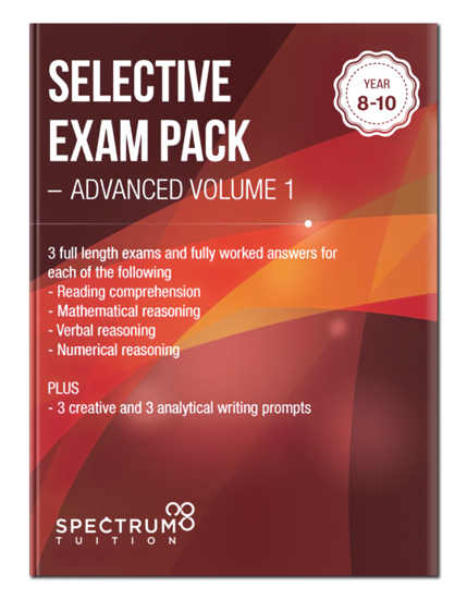 Picture of Selective Exam Pack - Advanced Volume 1