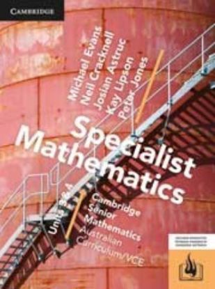 Picture of Specialist Mathematics VCE Units 3&4 (print and interactive textbook powered by HOTmaths)