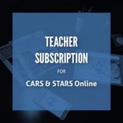 Picture of CARS & STARS Online: Teacher Subscription (6 Months): SCHOOL USE ONLY