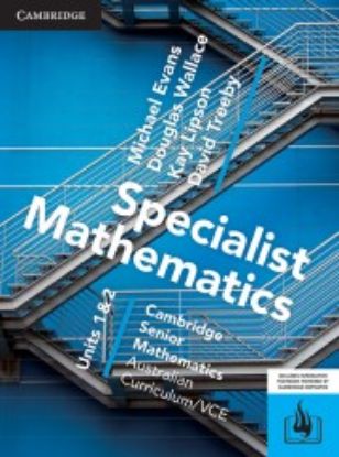 Picture of Specialist Mathematics VCE Units 1&2 (interactive textbook powered by HOTmaths)