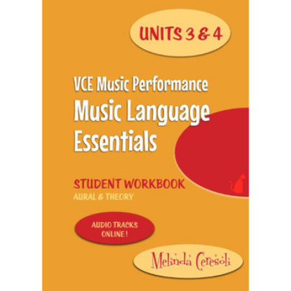 Picture of VCE Music Language Essentials - Student Workbook: Units 3 & 4