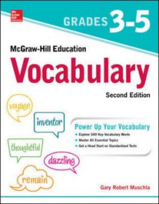 Picture of McGraw-Hill Education Vocabulary Grades 3-5