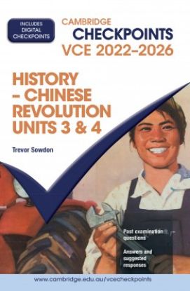 Picture of Cambridge Checkpoints VCE Chinese Revolution Units 3&4 2022–2026