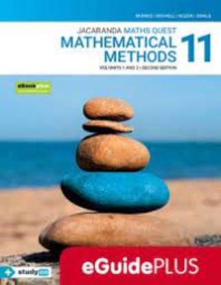 Picture of Maths Quest 11 Mathematical Methods VCE Units 1 and 2 2e eGuidePLUS