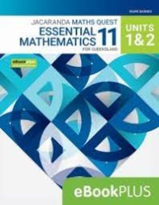 Picture of Jacaranda Maths Quest 11 Essential Mathematics Units 1 & 2 for Queensland eBookPLUS