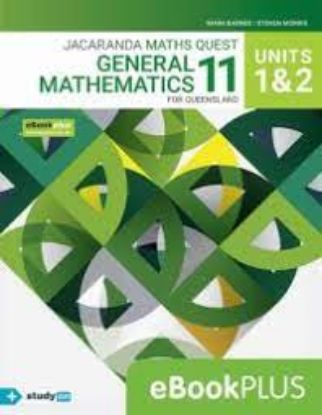 Picture of Jacaranda Maths Quest 11 General Mathematics Units 1 & 2 for Queensland eBookPLUS + studyON
