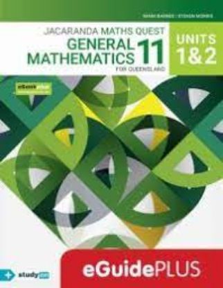 Picture of Jacaranda Maths Quest 11 General Mathematics Units 1 & 2 for Queensland eGuidePLUS