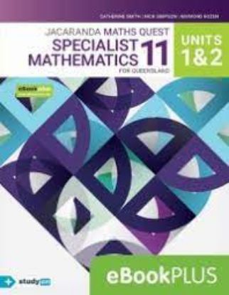 Picture of Jacaranda Maths Quest 11 Specialist Mathematics Units 1 & 2 for Queensland eBookPLUS + studyON