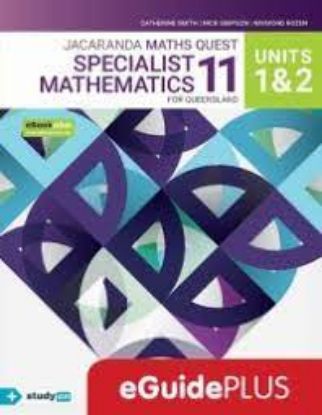 Picture of Jacaranda Maths Quest 11 Specialist Mathematics Units 1 & 2 for Queensland eGuidePLUS