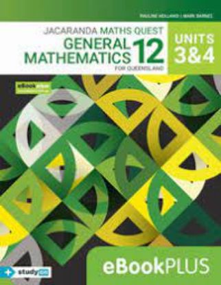 Picture of Jacaranda Maths Quest 12 General Mathematics Units 3 & 4 for Queensland eBookPLUS + studyON