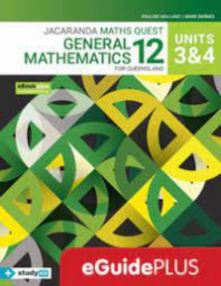Picture of Jacaranda Maths Quest 12 General Mathematics Units 3 & 4 for Queensland eGuidePLUS