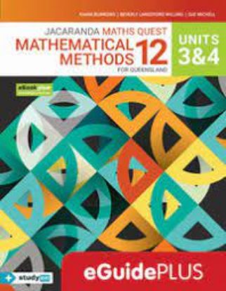 Picture of Jacaranda Maths Quest 12 Mathematical Methods Units 3 & 4 for Queensland eGuidePLUS