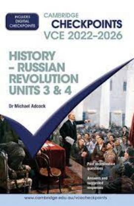 Picture of Cambridge Checkpoints VCE History – Russian Revolution Units 3&4 2022-2026 (digital)