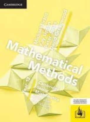 Picture of Mathematical Methods for the AC Year 12 (interactive textbook powered by Cambridge HOTmaths)