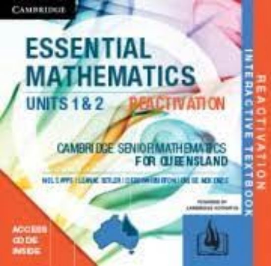 Picture of Essential Mathematics Units 1&2 for Queensland Reactivation Code