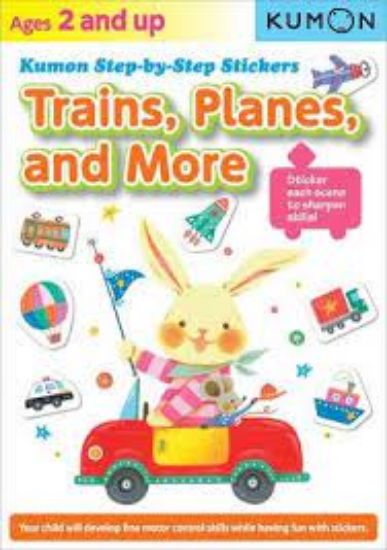 Picture of Trains, Planes, and More: Kumon Step-By-Step
