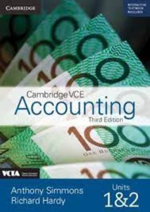 Picture of  Cambridge VCE Accounting Units 1&2 Third Edition (print and digital + print workbook)