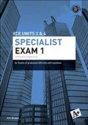 Picture of A+ Specialist Mathematics Exam 1 VCE Units 3 & 4