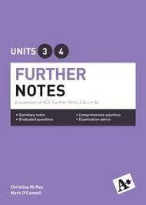Picture of A+ Further Mathematics Notes VCE Units 3 & 4