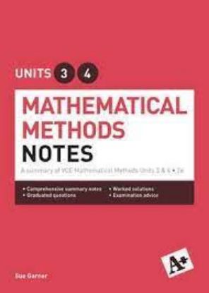 Picture of A+ Mathematical Methods Notes VCE Units 3 & 4