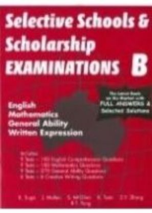 圖片 Selective Schools and Scholarship Examinations B