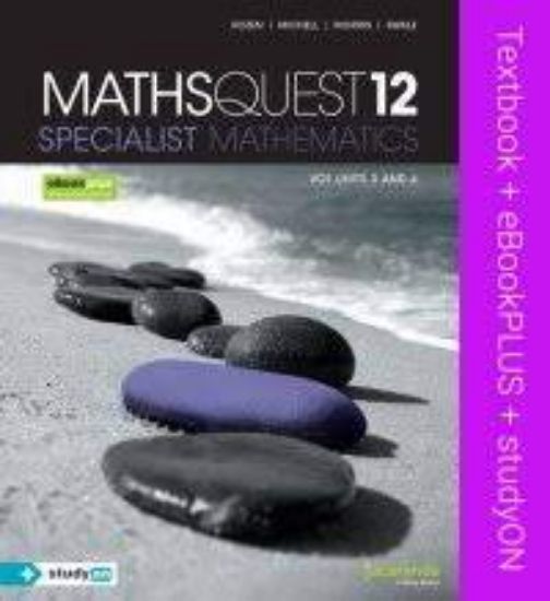 Picture of MATHS QUEST 12 SPECIALIST MATHEMATICS VCE UNITS 3AND 4 (no digital code)