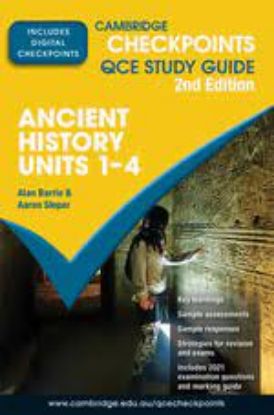 Picture of Cambridge Checkpoints QCE Ancient History Units 1-4 (print and digital)