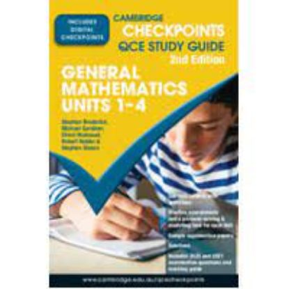 Picture of Cambridge Checkpoints QCE General Mathematics Units 1-4