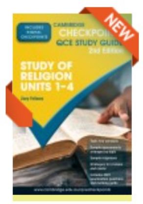 Picture of Cambridge Checkpoints QCE Study of Religion Units 1–4 Second Edition (digital)
