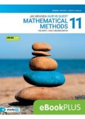 Picture of Jacaranda Maths Quest 11 Mathematical Methods VCE Units 1&2 2e eBookPLUS + StudyON VCE Mathematical Methods U1&2 (digital only)