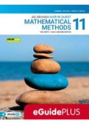 Picture of Jacaranda Maths Quest 11 Mathematical Methods VCE Units 1 and 2, 2e eGuidePLUS (digital only)