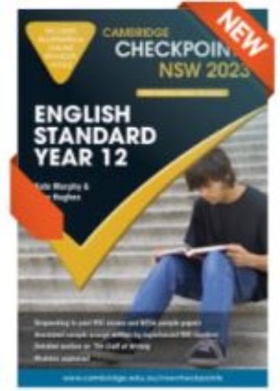 Picture of Cambridge Checkpoints NSW English Standard Year 12 2023