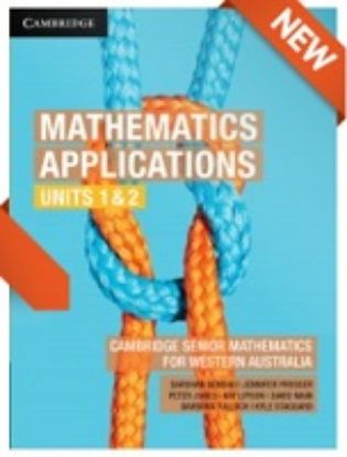 Picture of Mathematics Applications Units 1&2 for Western Australia Online Teaching Suite