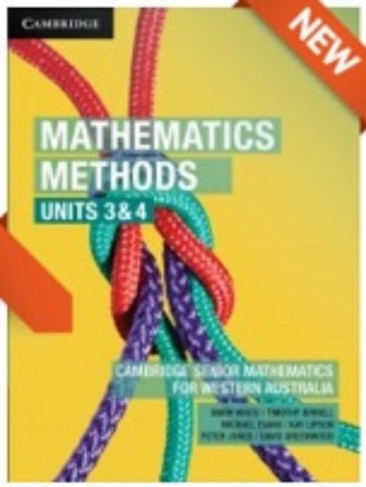 Picture of Mathematics Methods Units 3&4 for Western Australia