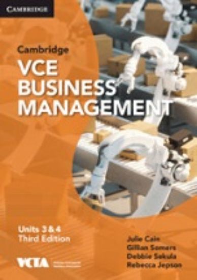 Picture of Cambridge VCE Business Management Units 3&4