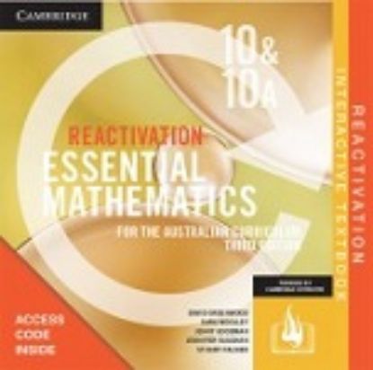 Picture of Essential Mathematics for the Australian Curriculum Year 10&10A Third Edition (reactivation code)