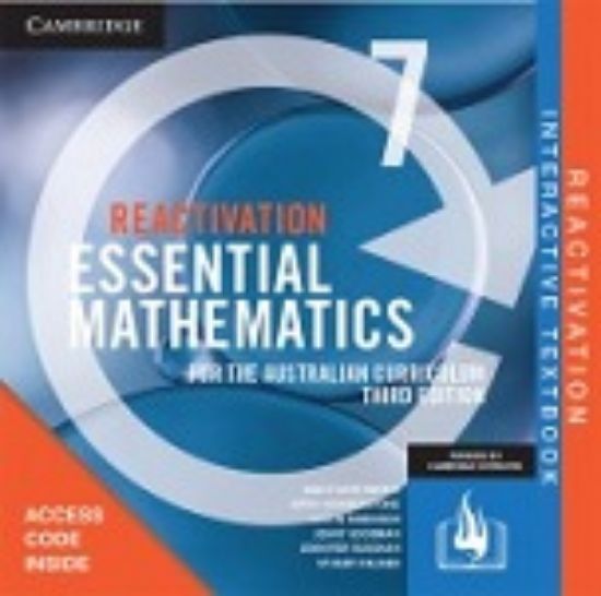 Picture of Essential Mathematics for the Australian Curriculum Year 7 Third Edition Reactivation Code