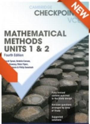 Picture of Cambridge Checkpoints VCE Mathematical Methods Units 1&2