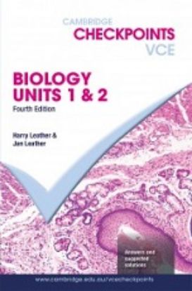 Picture of Cambridge Checkpoints VCE Biology Units 1&2 Fourth Edition