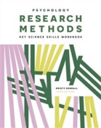Picture of  Psychology Research Methods Key Science Skills Workbook