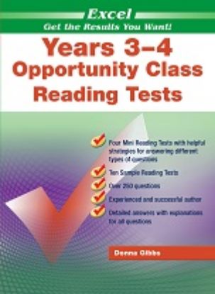 Picture of Excel Opportunity Class Reading Tests Years 3-4