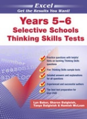 圖片 Excel Selective Schools Thinking Skills Tests Years 5-6