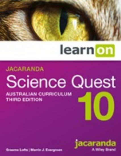 Picture of Jacaranda Science Quest 10 Australian curriculum 3e learnON (digital)