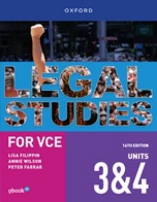 Picture of Legal Studies for VCE Unit 3 & 4 Student Book+obook pro